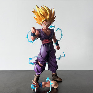 Figura de PVC de 25CM de Son Gohan Super Saiyan 2 en Pose de Explosión, Modelo de Anime DBZ, Juguete Coleccionable, Regalo - Product Image 2