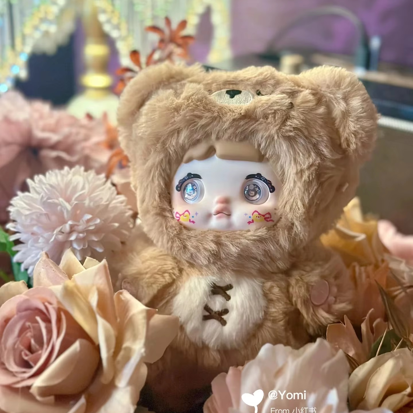 Оптовая продажа, подлинные плюшевые игрушки Nommi Loveliness Never Pendeliness серии, сюрприз, шкатулка, милые фигурки аниме, каваи, модные куклы