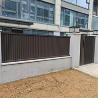 Personnalisation par le fabricant, design moderne, alliage d'aluminium, revêtement en poudre, durable, antirouille, écologique, facile à installer, modélisation 3D
