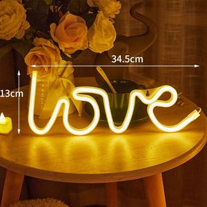 Lampe néon LED « Love » lumineuse pour la Saint-Valentin, idéale pour les propositions, la décoration de fêtes, la décoration de maison et comme cadeau pour adultes - Product Image 5