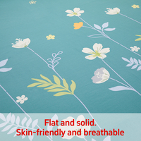 Parure de draps en coton 100 % personnalisée en gros – Draps-housses et draps plats super doux pour lits Queen et King Size