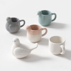 Taza de Café de Cerámica con Diseño de Pájaro OEM - Forma de <span class=keywords><strong>Paloma</strong></span>, 12oz, Precio de Fábrica, para Regalo y Uso en Cafeterías, Nueva - Product Image 1