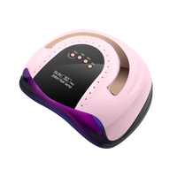 Lampe à ongles électrique UV LED professionnelle portable 268W haute puissance Sun S2 Pro pour le séchage du vernis gel, avec logo, pour salon de manucure