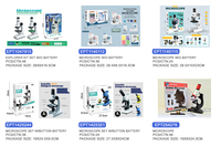 Ensemble de microscope STEM Explorer pour enfants Ept |   Amplification 1200X |   Kit scientifique complet pour les enfants de 6 ans et plus
