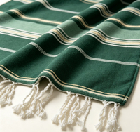 High Quality Soft Quick-Dry Cotton Turkish Tropical Beach Towel Oversized for Adults Eco-Friendly Custom Design Gift