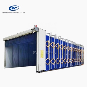 Cabine de peinture télescopique industrielle portable/mobile à ouverture automatique/semi-ouverte pour grandes pièces sur mesure - Product Image 5