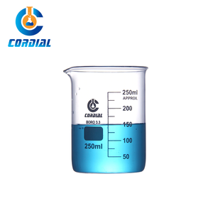 सौहार्दपूर्ण 250 मिलीलीटर 300 मिली 400 मिलीलीटर 500 मिलीलीटर बोरोसिलिकेट 3.3 श्रम के लिए ग्लास कम फॉर्म बीकर - Product Image 4