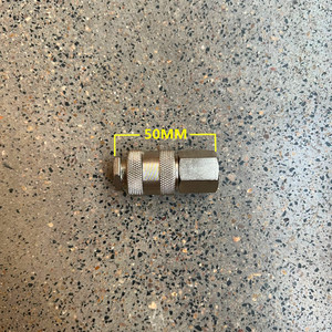 European Style Three In One Female Connector 6 Mm Internal <b>Thread</b> Brass Pneumatic <b>Tool</b> Hose Fitting - Product Image 1
