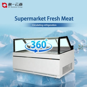 Siêu thị hiển thị tủ lạnh máy làm lạnh trực tiếp làm mát Deli hiển thị tủ lạnh Máy làm lạnh tủ lạnh cho Rau Trái Cây thịt - Product Image 2