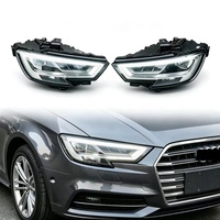 Phares avant à LED matriciels de haute qualité compatibles Audi A3 S3 RS3 2016-2020 – Remplacement d'origine pour version basse, mise à niveau des phares
