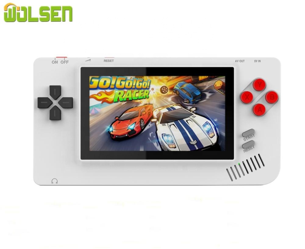 Consola de juegos portátil retro con pantalla de 8 bits y 4,3 pulgadas Integrada en 228 juegos