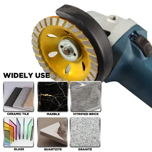 SONGQI Continuous Turbo Cup Diamond Cup Disc Grinding Wheel Diamond Wheel Concrete Grinding For Marble Tile Drilling
