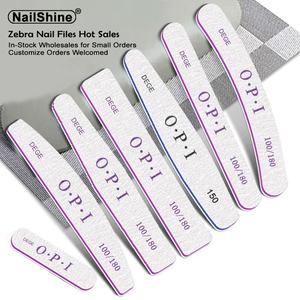 Lima <span class=keywords><strong>de</strong></span> uñas <span class=keywords><strong>de</strong></span> esponja EVA <span class=keywords><strong>de</strong></span> doble cara, herramienta auxiliar para principiantes en el arte <span class=keywords><strong>de</strong></span> las uñas, forma <span class=keywords><strong>de</strong></span> media luna/diamante, gris-blanco, para pulir y dar forma - Product Image 1