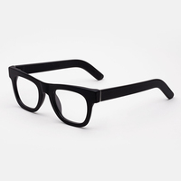 Vente de gros Monture de lunettes vintage en acétate, fabriquées à la main, italiennes, rétro, personnalisées, bon prix, lunettes pour hommes, gris transparent