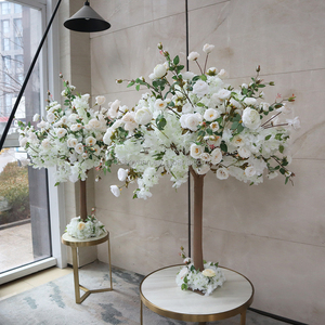 F64 décoration d'intérieur en fausse soie pour mariage arbre à fleurs sakura <span class=keywords><strong>japonais</strong></span> centre de table en fleurs de <span class=keywords><strong>cerisier</strong></span> à <span class=keywords><strong>vendre</strong></span> - Product Image 5