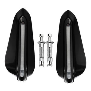Protector de mano de lámpara LED para motocicleta <span class=keywords><strong>Honda</strong></span> MSX125, señal de giro, Protector de mano de seguridad para <span class=keywords><strong>Scooter</strong></span> de carreras, piezas protectoras de mano - Product Image 3