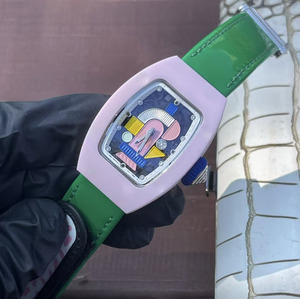 Nuevo Reloj de Pulsera de Moda para Mujer, Estilo Clásico y Elegante, Cerámica de Color, Incrustaciones de Moissanita 0701 - Product Image 4