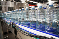 Machine de fabrication de bouteilles en plastique entièrement automatique A à Z et ligne de production de remplisseuses d'eau minérale