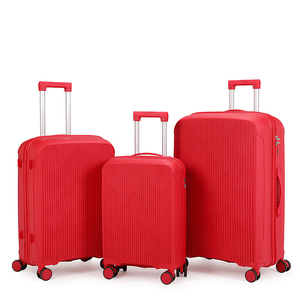 Groothandel Op Maat 20 24 28 Inch Pp <span class=keywords><strong>Trolley</strong></span> Bagagesets Luxe Klassieke Herenkoffer Polyester Voering Tsa Slot Voor Op Reis - Product Image 4