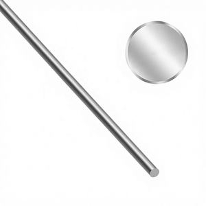 Varilla Industrial de Aleación de Titanio Forjado de 12 Pulgadas de Longitud y 1/2 Pulgada de Diámetro (12 mm) GR5 para Modelos de Aviones/Autos/Barcos, Manualidades, Trabajo con Metales - Product Image 1