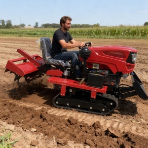 Pequeños tractores de orugas con motor diésel 2WD para invernaderos, campos de arroz de <span class=keywords><strong>tierra</strong></span> seca, microcultivadores de alta productividad de dos ruedas - Product Image 5