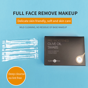 ปลาย100% ้ำมันมะกอก50% คอตตอนแท้แบบติดที่นุ่มละมุนบนใบหน้าอุปกรณ์แต่งหน้าและความงาม - Product Image 5