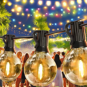 SIATOM Factory Wholesale G40 LED String <b>Light</b> Garland 10M 25ft 50ft Outdoor IP44 Waterproof Easy Installation <b>Christmas</b> Wedding - Product Image 2