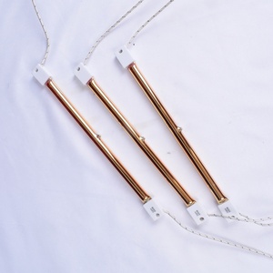 Lámpara <span class=keywords><strong>de</strong></span> Calentamiento Halógena Infrarroja, <span class=keywords><strong>Bombillas</strong></span> Halógenas Doradas para Máquina Sopladora <span class=keywords><strong>de</strong></span> Botellas Semiautomática - Product Image 6
