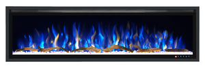<span class=keywords><strong>Chimenea</strong></span> Eléctrica Empotrada Decorativa de Pared con Control Táctil y Llama de 6 Colores para el Hogar - Product Image 3