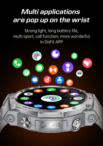 <span class=keywords><strong>Smartwatch</strong></span> VALDUS VD47 <span class=keywords><strong>PRO</strong></span> con Monitoraggio della Frequenza Cardiaca e Ossigeno nel Sangue, Supporto Luce UV, Luce Intensa e Torcia - Product Image 6