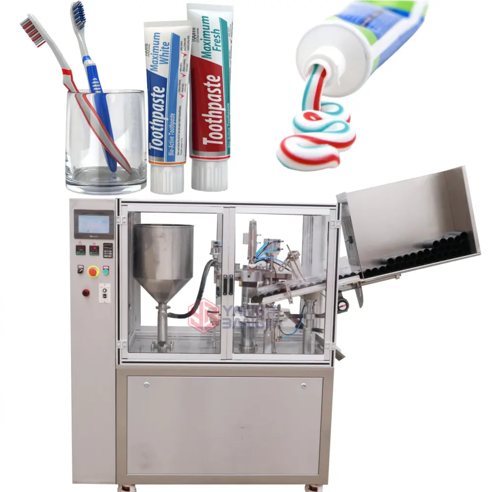 YB-FW35 Hot Sale Aluminum Tube Filling And Sealing Machine Full Automatic Toothpaste Tube Filling Sealing Machine