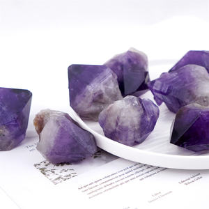 Großhandels preis Heils tein Kristall poliert Schöne Amethyst Zauberstab für Dekoration Geschenk - Product Image 4