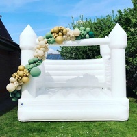 Château gonflable noir impressionnant préféré de tous les temps des enfants pour le lit de saut de mariage de fête sombre d'amusement extérieur pour la maison de rebond