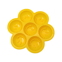 Boîte de stockage de nourriture pour bébé en silicone de qualité alimentaire à 7 trous