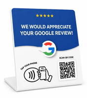 Carte de commentaires Google NFC YIN SHOU - Mini-étiquette résistante à l'eau pour les adhésions et l'utilisation professionnelle