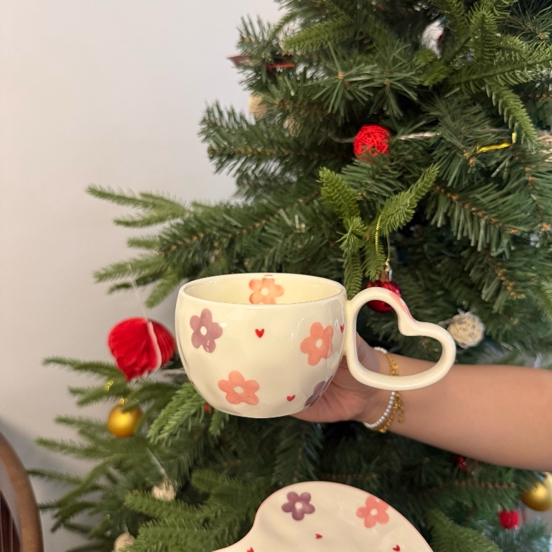 Tasse unique rose pourpre