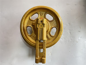 Экс30 Ex40 Ex55 <span class=keywords><strong>Ex60</strong></span> Ex90 <span class=keywords><strong>Ex100</strong></span> hyundai экскаватор передний натяжитель <span class=keywords><strong>hitachi</strong></span> передний натяжитель бульдозер части ПЕРЕДНЕГО натяжного колеса - Product Image 2