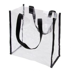 High Quality Custom Clear PVC Tote Bag Waterproof Transparent Business & Promotional <b>Gift</b> - Product Image 3