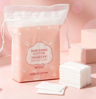 Tampons en coton jetables sans peluches, absorbants, pour le nettoyage du visage, le démaquillage et les soins des ongles, vente en gros