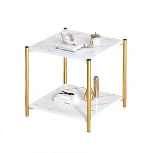 Bianco nero divano comodino lato alcuni soggiorno semplicità domestica creativa doppia mensola scrivania piccolo tavolino da caffè - Product Image 1