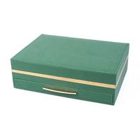 Boîte à bagues en bois petite, boîtes à bijoux à un trou, présentoir en bois, grande boîte à bijoux en bois