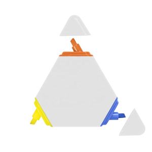 Venta al por mayor recién llegados regalos promocionales no perfumados Dame <span class=keywords><strong>5</strong></span> resaltador cinco colores bueno para logotipo personalizado HL001 - Product Image 4