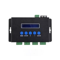Contrôleur LED haute densité BC216 à 16 sorties, protocole double DMX/SPI pour éclairage de scène ou architectural