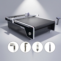 Machine de découpe de papier YuChon pour publicité/emballage/affichage, machine de découpe d'autocollants, machine de découpe de demi-étiquettes