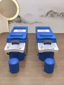 Moderno tailandés spa cabeza tratamiento de terapia de agua tumbar salón de lavado masaje champú tazón cama - Product Image 4