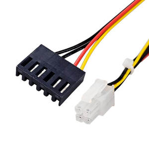 ขั้วต่อ MOLEX3.69 6PIN 5016 4PIN สายเคเบิล ปลั๊กตัวผู้ ตัวเมีย สายไฟ ชุดสายไฟ - Product Image 1