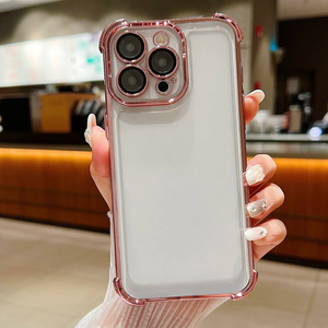 เคสโทรศัพท์มือถือกันกระแทกแบบใสเคลือบไฟฟ้า PC สำหรับ <span class=keywords><strong>iPhone</strong></span> <span class=keywords><strong>XS</strong></span> 11 12 Pro 13 14 15 16 17ProMax จากโรงงาน - Product Image 6