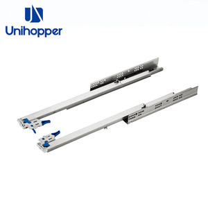 UNIHOPPER Synchronized Slding Concealed <strong>Drawer</strong> Slider Runners Cabinet <strong>Soft</strong> Close <strong>Push</strong> to <strong>Open</strong> <strong>Drawer</strong> <strong>Slides</strong> - Product Image 3
