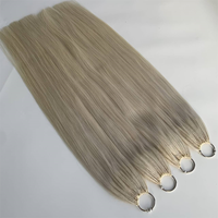 Extension de cheveux humains de haute qualité nouvelle tendance brésilienne Cabelo Humano Novo vague profonde lâche avec des cheveux à pointe de plume moelleux