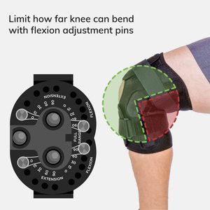 <span class=keywords><strong>Genouillère</strong></span> de compression <span class=keywords><strong>articulée</strong></span> en néoprène avec logo personnalisé pour le soutien des ligaments, du PCL et le soulagement de l'arthrose - Product Image 3